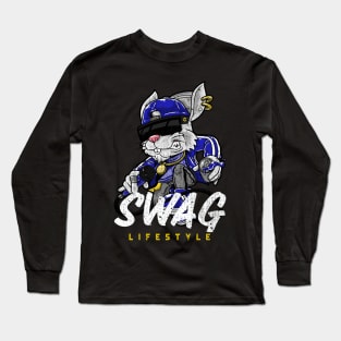 SWAG Lifestyle / Urban Streetwear Long Sleeve T-Shirt